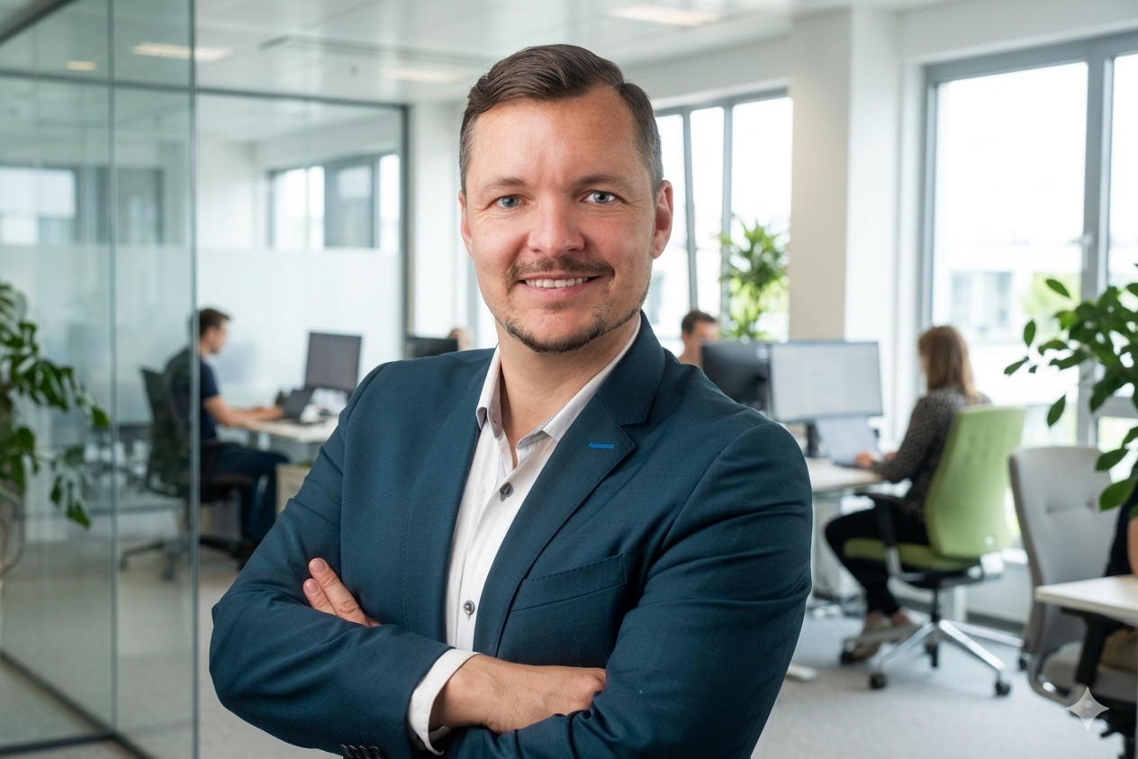 Du bist Makler – Büro Innenansicht