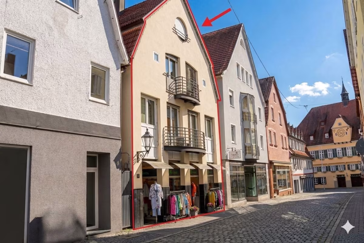 Aussenansicht am Marktplatz in Nürtingen